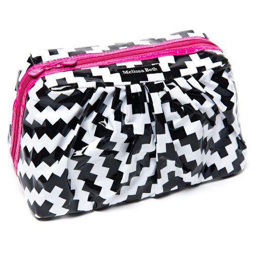 Pretty Pleats Cosmetic Case - ZigZag